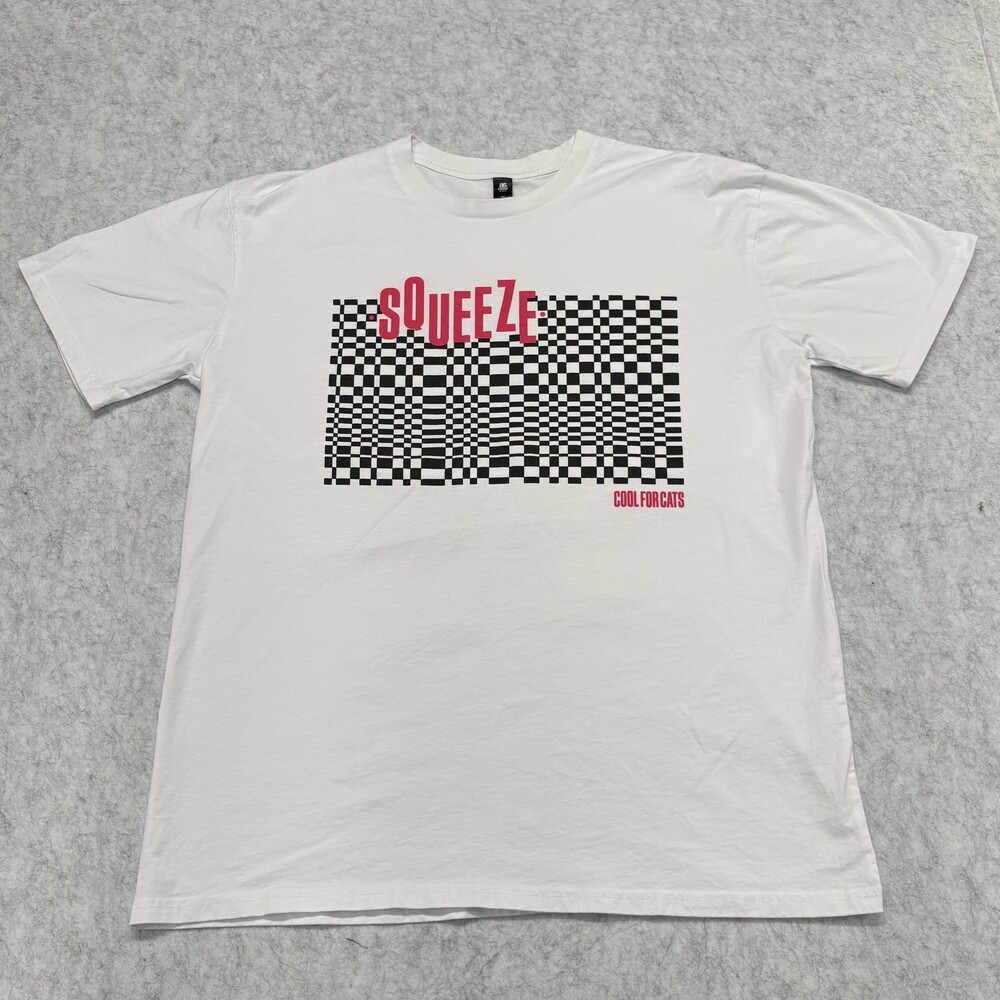 Squeeze "Cool for Cats" 2024 Tour Graphic Tee XL